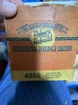 Vintage Expander Piston Rings, Mcquay-norris Set 4206 .020 O.s.,. Fixed Price $69.99.