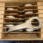 8 Matched Set Pankl Connecting Rods 6.200 Hendrick R07 Nascar Race Used (46495). Fixed Price $100.00.
