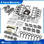 M273 5.5L Engine Rebuild Rods Piston Timing Chain Kit Vvt Gear For Mercedes-benz. Fixed Price $192.84.