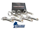 Btr 4340 Forged H-beam Ls Connecting Rods 6.125" Length .927" Pin Brian Tooley. Fixed Price $774.99.