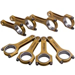 Titanizing H-beam 4340 EN24 Connecting Rods For Toyota Lexus 1UR 3UR 4.6 / 5.7. Fixed Price $1836.71.