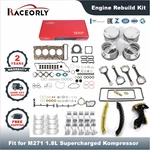 Raceorly M271 Engine Rebuild Kit Timing For Mercedes C200K Clk W203 Kompressor. Fixed Price $415.00.