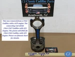 Oem 64 Cadillac Deville 429 Engine Connecting Rod & Piston #4. Fixed Price $79.99.