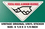 Federal-mogul Aluminum Bearings Vintage Original Decal Sticker Performance. Fixed Price $7.18.