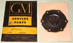 1950-1954 Chevrolet 1953-1955 Corvette Nos Pg Vacuum Diaphragm 3709049. Fixed Price $39.99.