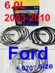 Ford 6.0L V8 Powerstroke +.020" Piston Hastings Set VT365. Fixed Price $197.98.