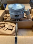 Zollner Nos Piston Set .030" (no Rings) Ford Tractor? Tba Id. Fixed Price $249.68.