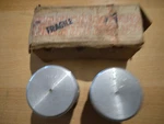 Fiat 500 Original Pistons 66,4 Nos. Fixed Price $173.92.