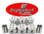 4.030" Bore Flat Top Cast Pistons W/ Pins For Chevrolet Sbc 350 5.7L. Fixed Price $143.67.