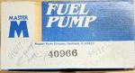 Nos Master 40966 Mechanical Fuel Pump 40687 Made In Usa. Fixed Price $52.50.