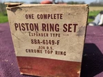 Nos 1939-1953 Flathead Ford Fomoco 8BA-6149-F Piston Rings .020 Oversize 239 Ci. Fixed Price $59.58.
