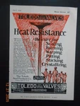 1930 Toledo Steel Products Co Ohio Valves Auto Mechanic Tool Ad Chevrolet Piston. Fixed Price $7.99.