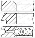 Goetze Engine 08-203100-00 Piston Ring Kit For Fiat,fso,lancia,seat,yugo,zastava. Fixed Price $19.86.