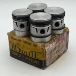 Hepolite 12587 Austin 4 Piston Set Std 57.91MM Nos Original Box. Fixed Price $128.19.