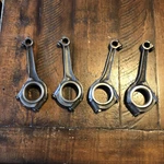 1964 Mgb 3 Main & Mga 1622 Set Of Mowog Connecting Rods Nice. Fixed Price $400.00.