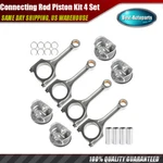 For 11-19 Hyundai Kia Sonata Sorento Optima 2.4L Connecting Rod Piston Kit Set. Fixed Price $125.99.