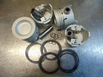 Ford 1600 Gt & Cross Flow Cortina 2737E 4 New Pistons Standard Size 1967-1970. Fixed Price $367.01.