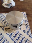 Triumph Sptifire 1500 New Set Of Flat Top County Pistons Rings Clips +.020. Fixed Price $200.00.