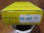 Hastings Piston Ring Set PER-687 .030 (7D-2). Fixed Price $16.00.