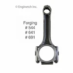 Enginetech ECR108 Connecting Rod Jeep 4.0L 1987-2005 Single. Fixed Price $55.34.