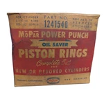 Mopar 1942-1948 Plymouth Dodge 6 Cylinder Piston Ring Set Oem Nos Vintage. Fixed Price $59.95.