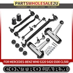 Control Arm Ball Joint Tie Rod Kit For Mercedes-benz W140 C140 300SE CL500 S350. Fixed Price $229.98.