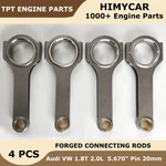 Himycar Forged Beam Connecting Rods 5.670" Audi Tt S3 A3 A4 A6 Vw 1.8T EA113. Fixed Price $269.00.