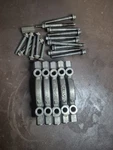 Ford 5.4L Main Bearing Caps With Bolts Oem From Crown Vic. Fixed Price $50.00.