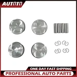 4X Engine Pistons & Rings Kit 23410-2BCA0 For 2011-19 Hyundai Kia 1.6T G4FJ. Fixed Price $64.39.