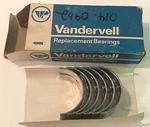 Triumph TR2 TR3 TR4A Morgan Plus Four Vandervell Main Bearing Set VP418 .010. Fixed Price $84.95.