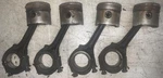 1098CC Pistons & Conrods Morris Minor Mg Midget 1100 Aseries Mowog. Fixed Price $94.10.