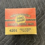 Nos Mcquay-norris Rebore Rebuild Expander Piston Rings 4201 .060. Fixed Price $40.00.