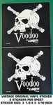 Voodoo By Lunati Cams - Vintage Original Vinyl Decal Racing 2 Stickers. Fixed Price $8.72.