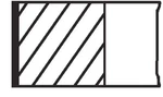 Mahle Piston Ring Kit For Vw Volvo Audi Caddy Golf MK1 MK2 Van Jetta 271536. Fixed Price $22.82.