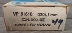 Volvo B30 Connecting Rod Bearing Set Vandervell .020 VP91610. Fixed Price $49.00.
