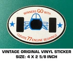 Clevite 77 Engine Bearings Vintage Original Vinyl Decal Sticker - Performance. Fixed Price $7.25.