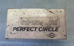 Perfect Circle 210-5204 .000 Piston Ring Set (O6-A-1). Fixed Price $31.98.