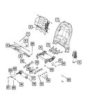Genuine Mopar Power Seat Motor Assembly 68270890AA. Fixed Price $22.00.