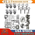 AJ126 Engine Rebuild Kit - Crankshaft Rods Pistons For Jaguar Land Rover 3.0L. Fixed Price $942.26.