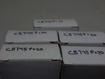 5-CB745P+20 Rod BEARINGS,SBC,265,283,307,327,NOVA,CAMERO,CORVETTE,CHEVILLE. Fixed Price $24.00.