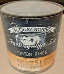 1932-42 Ford V8 85 90 Hp Piston Set Mcquay Norris #: 51 .020 (3 Ring). Fixed Price $27.99.