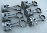 Engine Piston Connecting Rods Ford Fe Thunderbird 390 C7AE-B Oem 61-76 1961-1976. Fixed Price $300.00.