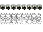 Coated Pistons With Wrist Pins & Rings 1959-1965 Chrysler 413 V8. Fixed Price $684.91.