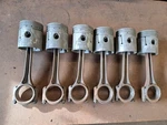 41-53 Mopar 6 Cylinder Plymouth Dodge Truck Piston & Connecting Rod Set Std Nos. Fixed Price $350.00.