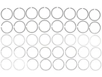 Piston Ring Set For 1999-2013 Chevy Silverado 1500 2000 2001 2002 2003 YV268RB. Fixed Price $70.15.