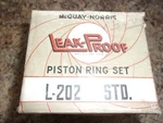 Piston Rings 1932 1946 Garwood Marmon-herrington Truckstell Warford Std. Fixed Price $50.00.