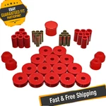 Energy Suspension 2.18104R Master Bushing Set For 59-75 Jeep CJ5/55-58 Willys. Fixed Price $93.73.