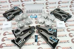 Cp Piston 89.00 Mm 9.0:1 Cr + Wmc Bolt Rod Set For Bmw S63B44 M5 M6 Alusil. Fixed Price $4861.15.