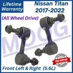 Pair Moog Oem Quality Front Sway Bar Link Fits 2017-2022 Nissan Titan 5.6L Lifet. Fixed Price $79.99.
