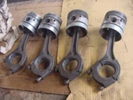 4 Engine Connecting Rods 1965-67 Mgbgt 18GB-18GF #12H1020. Fixed Price $49.00.